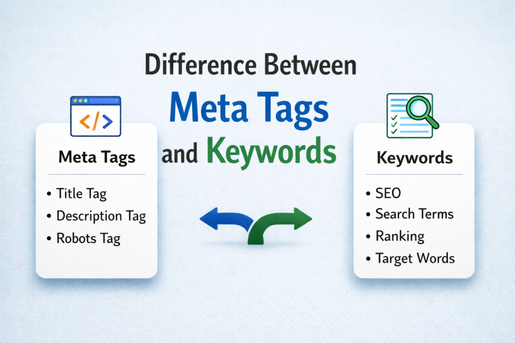 Difference Between Meta Tags and Keywords