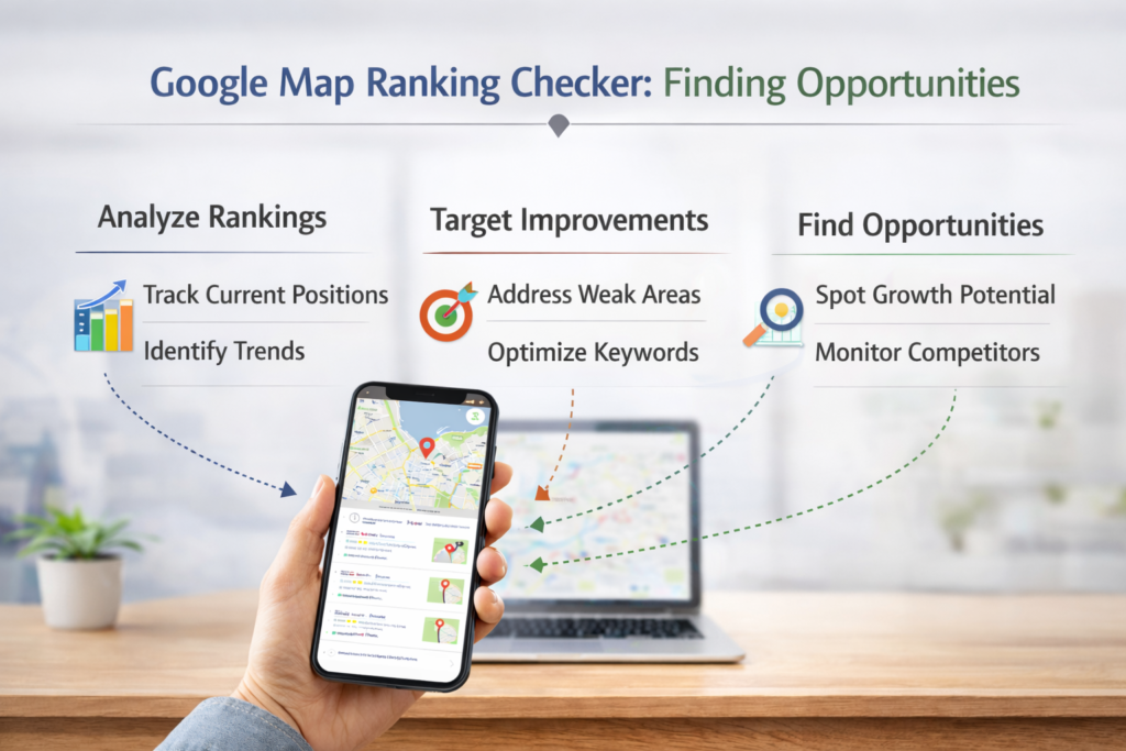 Google Map Ranking Checker: Finding Opportunities