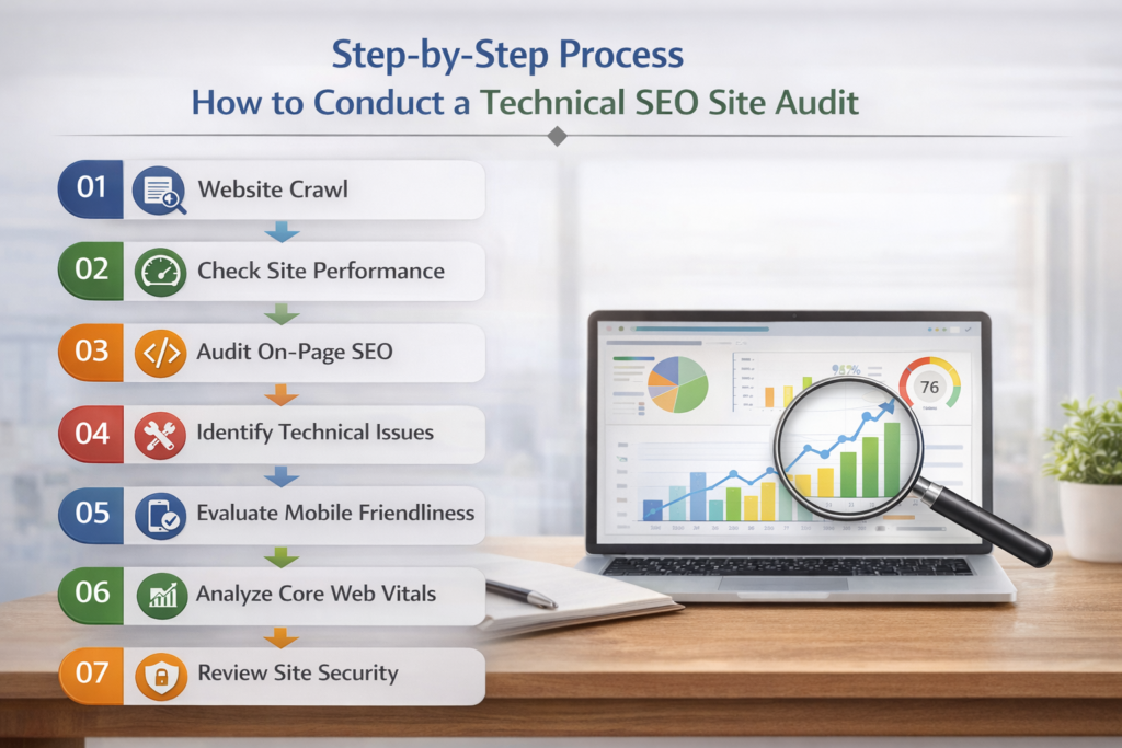 Step-by-Step Process How to Conduct a Technical SEO Site Audit