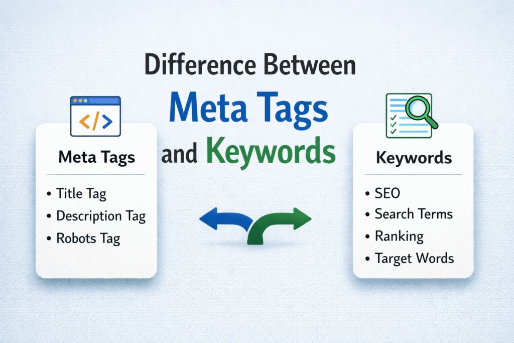 Difference Between Meta Tags and Keywords