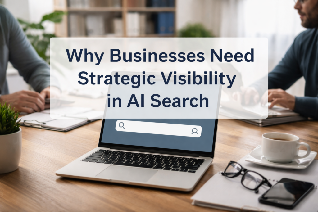 Why Businesses Need Strategic Visibility in AI Search