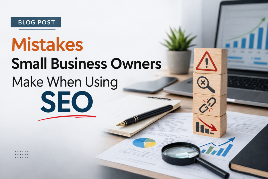 Mistakes Small Business Owners Make When Using SEO