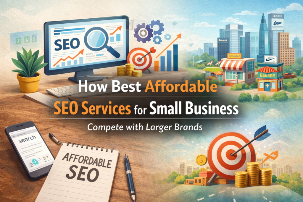 How Best Affordable SEO Services for Small Business Compete with Larger Brands
