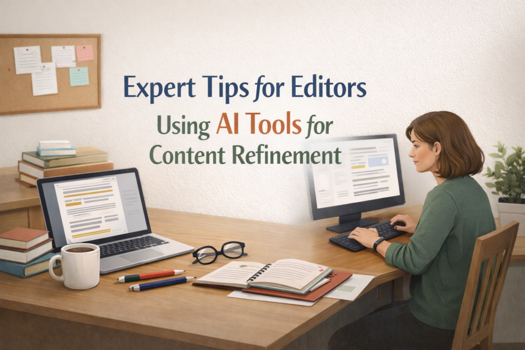 Expert Tips for Editors Using AI Tools for Content Refinement