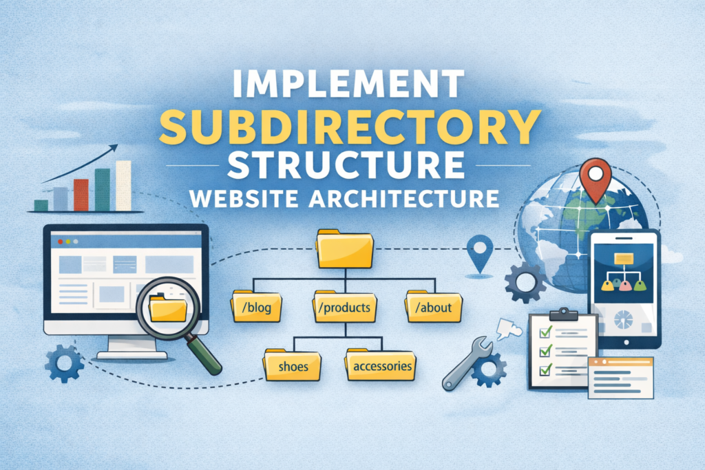 Implement Subdirectory Structure Website Architecture