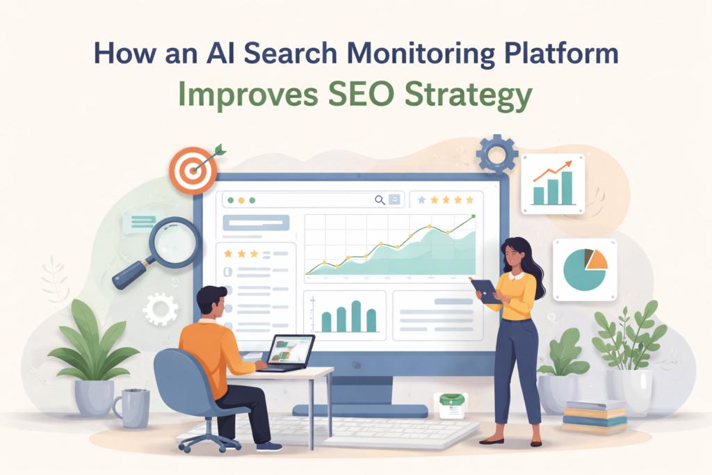How an AI Search Monitoring Platform Improves SEO Strategy