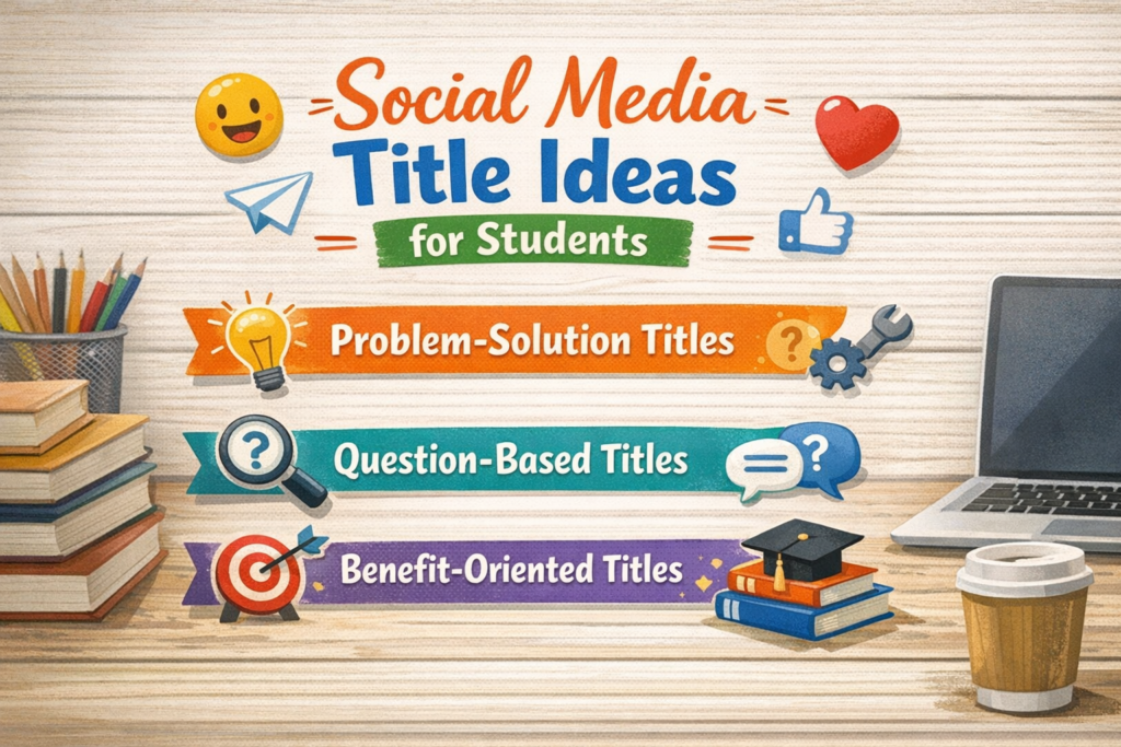 Social Media Title Ideas for Students: Creative Inspiration
