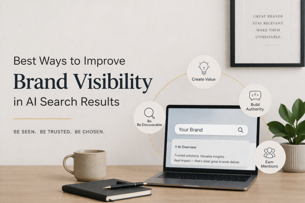 Best Ways to Improve Brand Visibility in AI Search Results