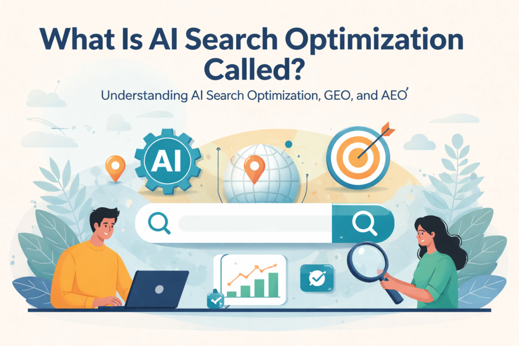 What Is AI Search Optimization Called? Understanding AI Search Optimization, GEO, and AEO