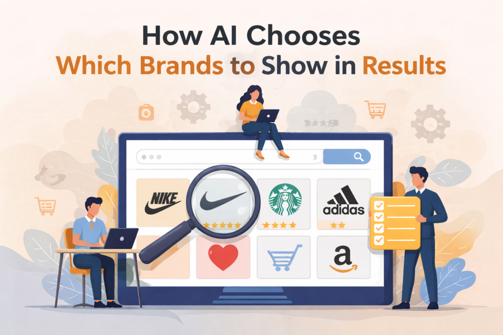 How AI Chooses Which Brands to Show in Results
