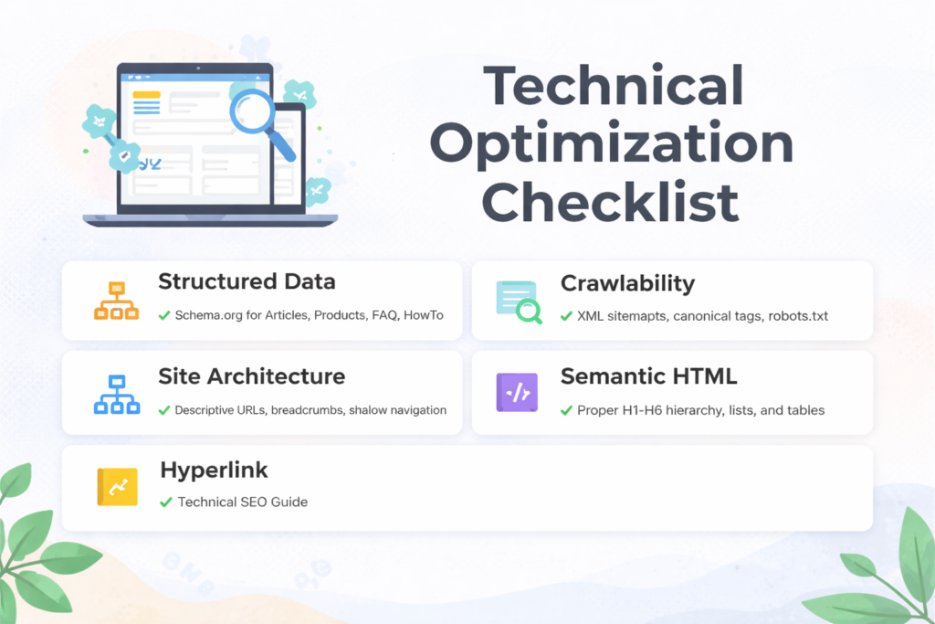 Technical Optimization Checklist