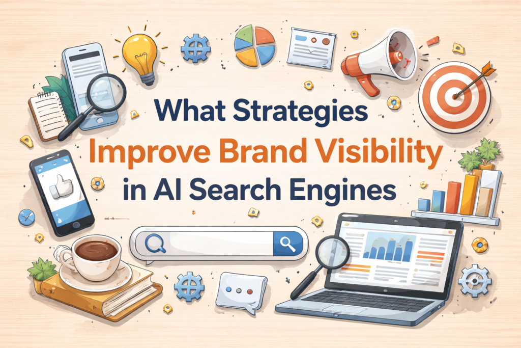 What Strategies Improve Brand Visibility in AI Search Engines