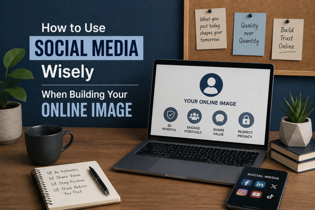 How to Use Social Media Wisely When Building Your Online Image