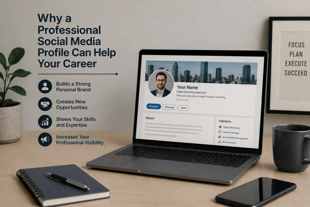 Why a Professional Social Media Profile Can Help Your Career