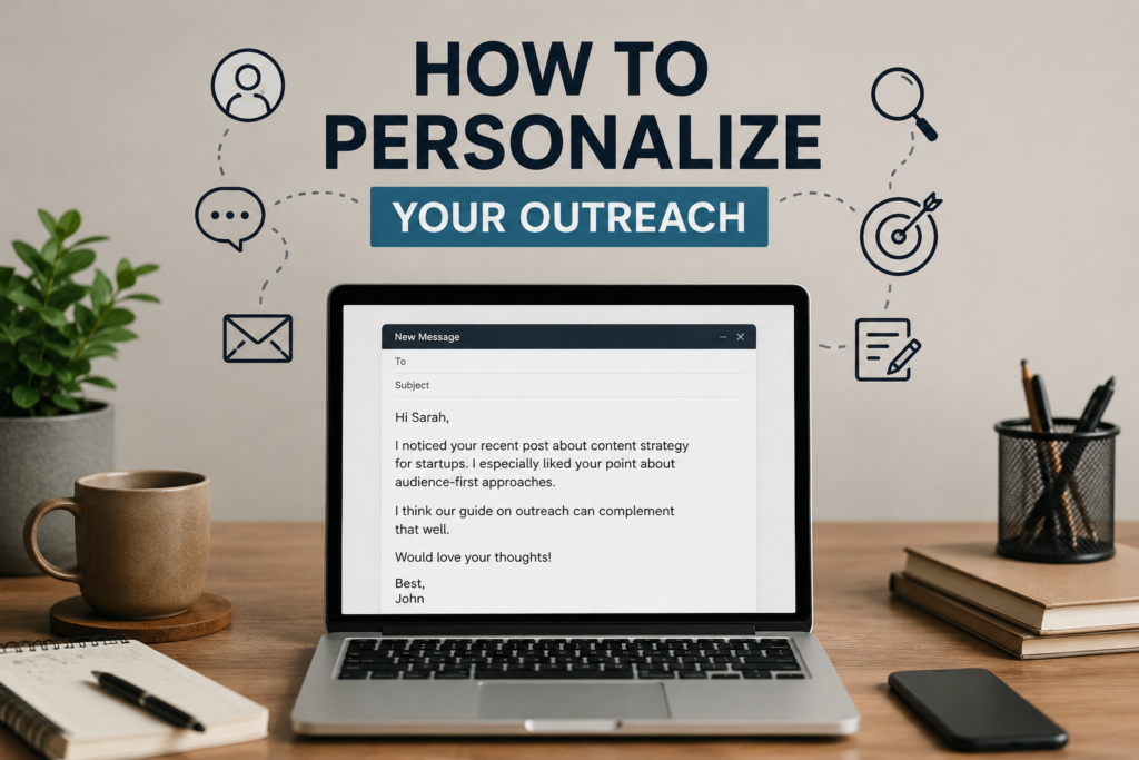 How to Personalize Your Outreach