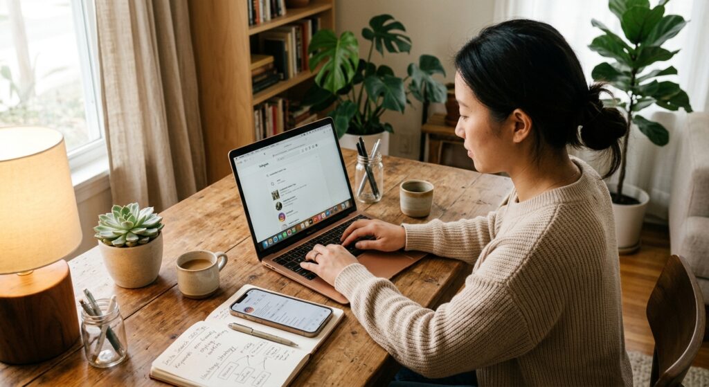 Instagram Search Query Optimization Example